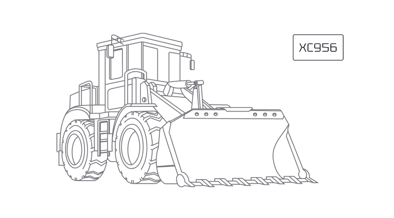 Фронтальный погрузчик XCMG XC956 Фронтальный погрузчик XCMG XC956